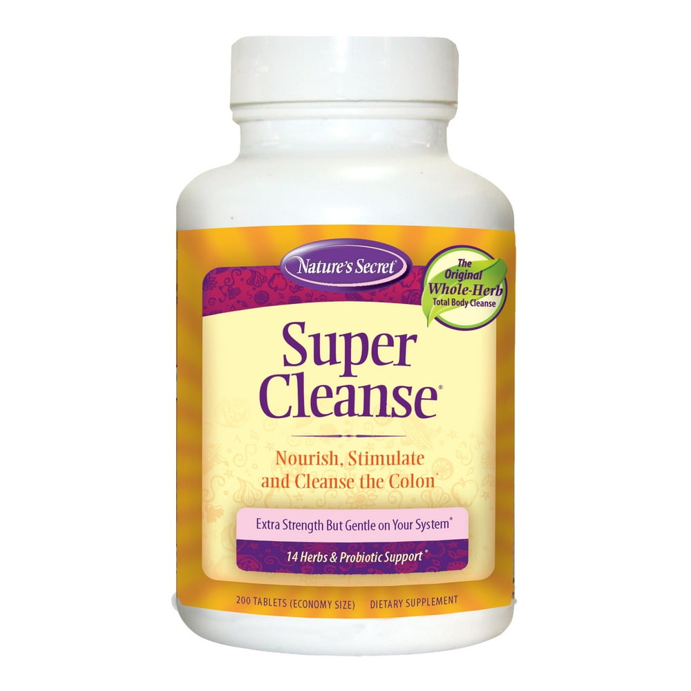 Super Cleanse NAtures Secret