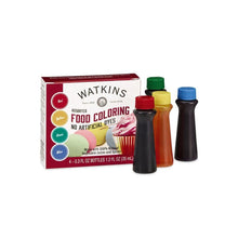 Load image into Gallery viewer, Watkins Assorted Food Coloring 4- 0.3oz
