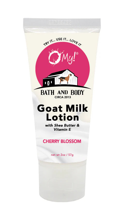 O my! Goat Milk Lotion Cherry Blossom 2 oz
