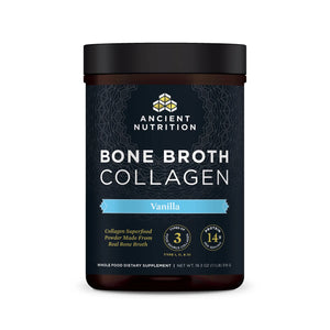 Ancient Nutrition Bone Broth Collagen Vanilla 30srv