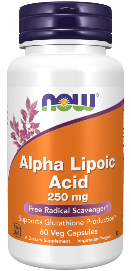 Alpha Lipoic Acid 250mg NOW