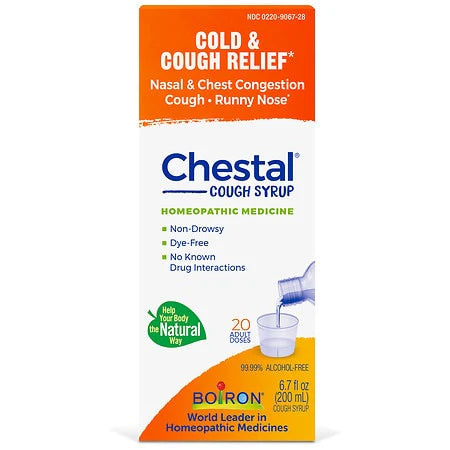 Boiron Chestal Cold & Cough Remedy