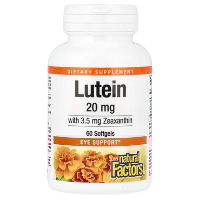 NF Lutein 20mg + 3.5mg Zeaxanthin 60 SG