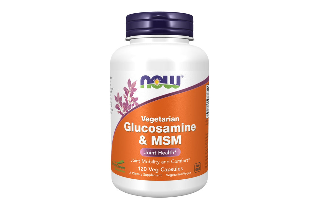 Now Vegetarian Glucosamine & MSM 120vc