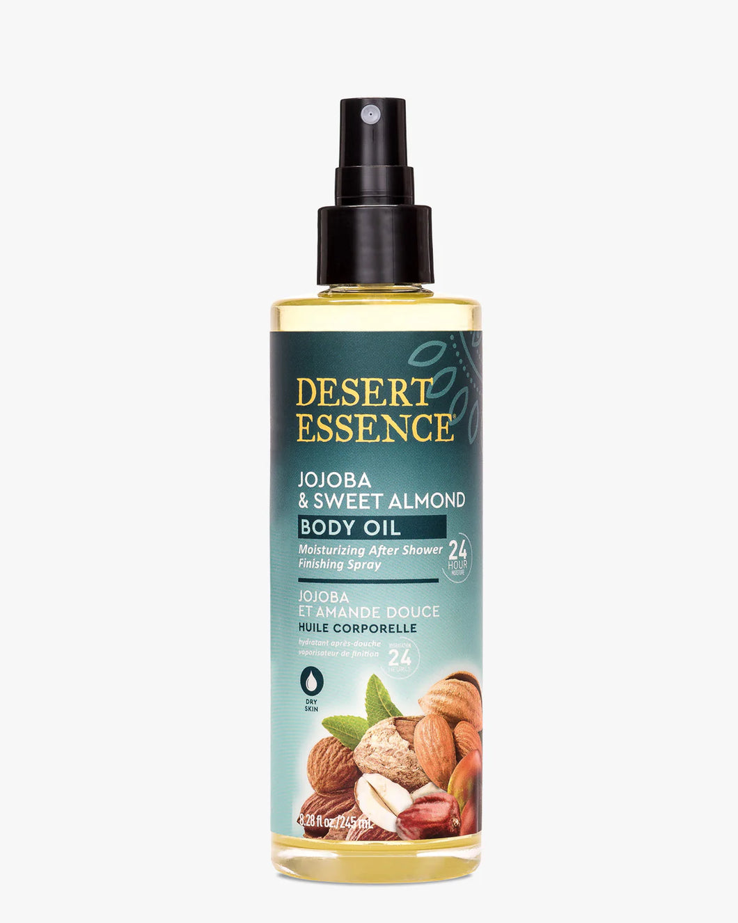 Desert Essence Body Oil Jojoba + Sweet Almond