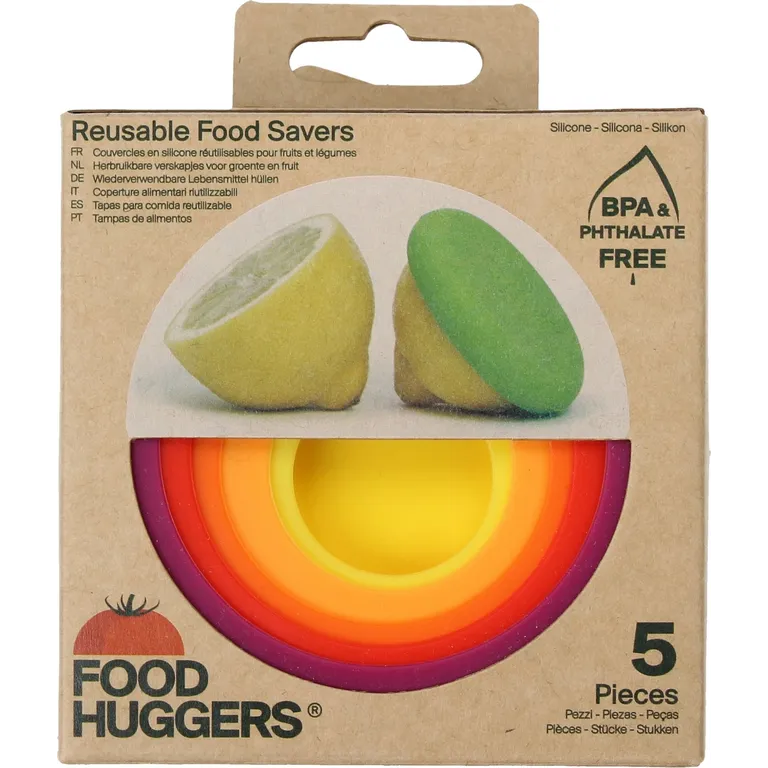 Food Huggers Food Savers 5 Pk
