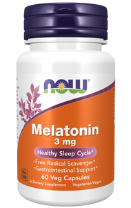 NOW Melatonin 3 mg 60 C