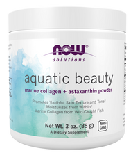 Load image into Gallery viewer, NOW Aquatic Beauty Collagen + Astaxanthin
