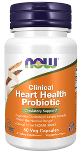 Now Clinical Heart Health Probiotic 60vc