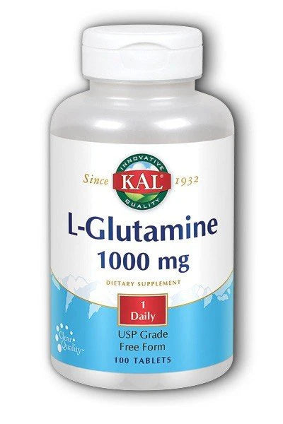 KAL L-Glutamine 1000 mg 100 T
