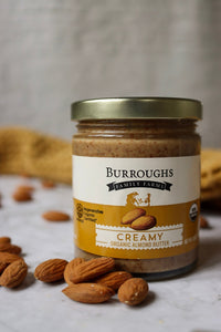 Burroughs Creamy Organic Almond Butter 6oz