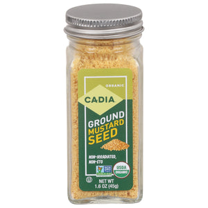 Cadia Organic Ground Yellow Mustard 1.6oz
