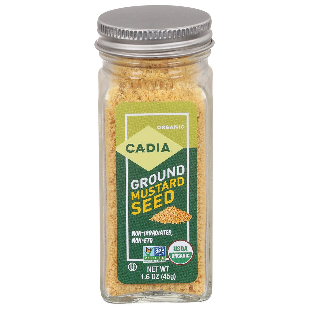 Cadia Organic Ground Yellow Mustard 1.6oz