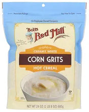 Load image into Gallery viewer, Bob’s Red Mill Creamy White Corn Grits Hot Cereal 24oz
