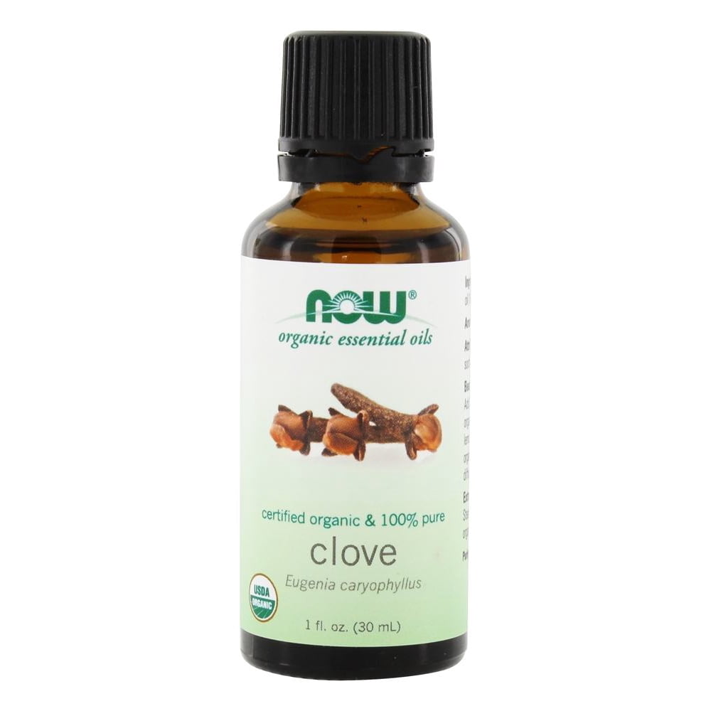 Now Organic Clove Essential Oil 1oz