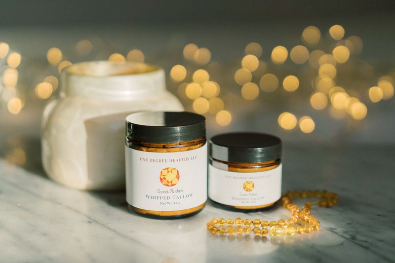 ODH Sweet Amber Whipped Tallow 4oz