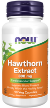 Load image into Gallery viewer, Now Hawthorn Extract 300mg 90vc
