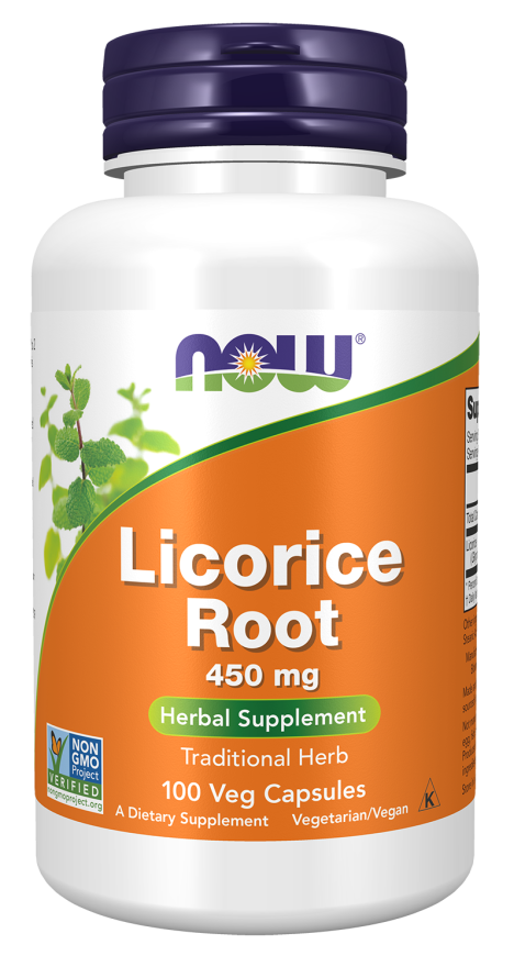 NOW Licorice Root 450mg 100 C