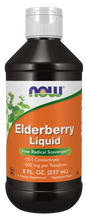 Load image into Gallery viewer, Elderberry Liquid 500mg NOW
