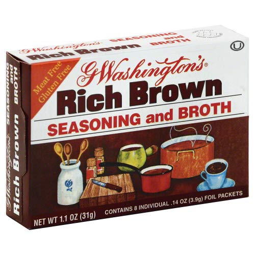 G Washington Brth Mix Brown 8 Pk 1 Oz