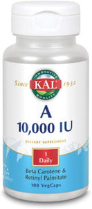 KAL Vitamin A 10,000 IU 100 vc