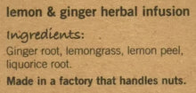 Load image into Gallery viewer, Lemon &amp; Ginger Teapigs
