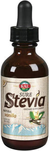 KAL Liquid Stevia Vanilla Flavor 1.8 oz