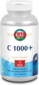 KAL Vit C 1000+ mg Sustained Release 250 T