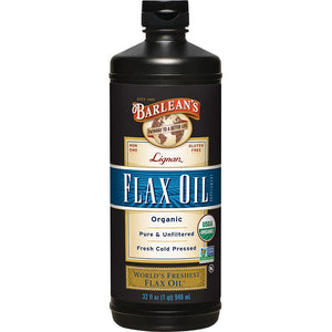 Barlean's Lingan Org. Flax Oil 32oz