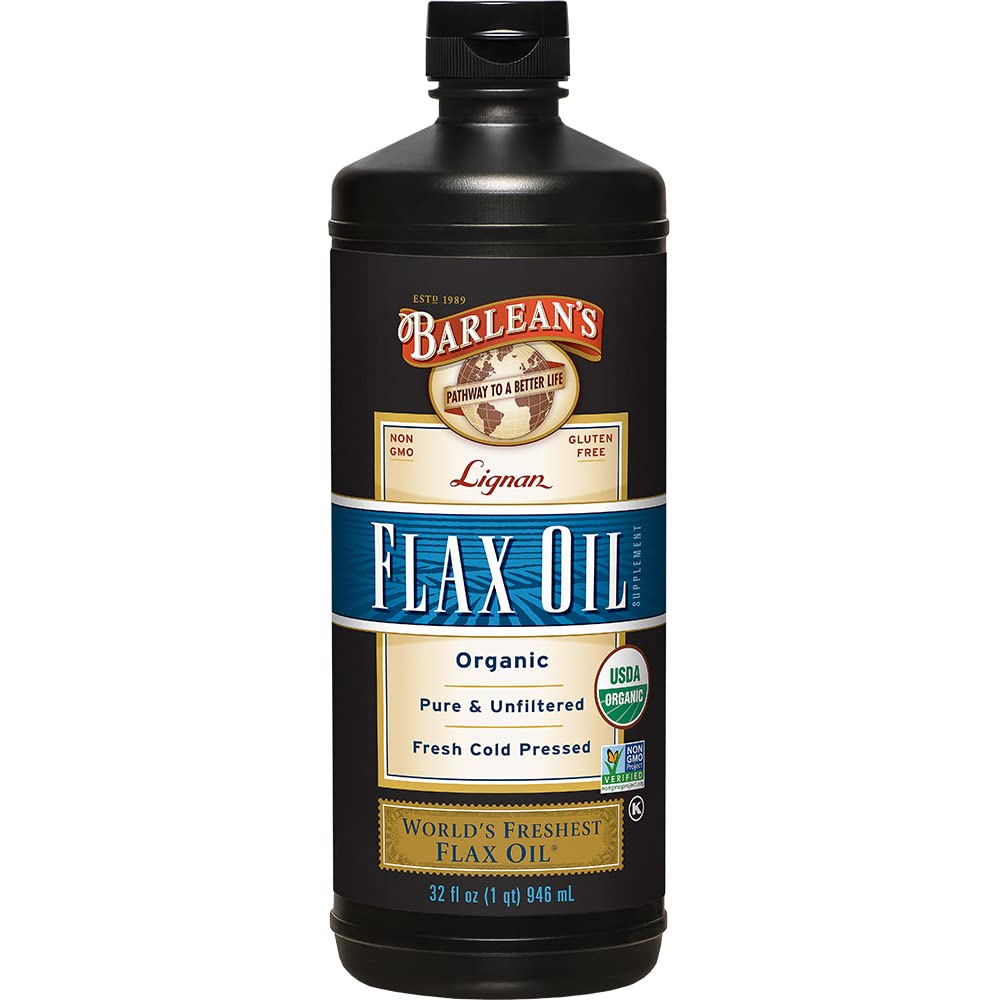 Barlean's Lingan Org. Flax Oil 32oz