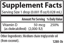 Load image into Gallery viewer, Carlson Super Daily D3 2000 Iu .35 Oz
