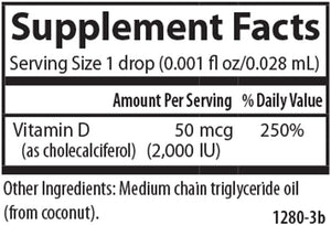 Carlson Super Daily D3 2000 Iu .35 Oz