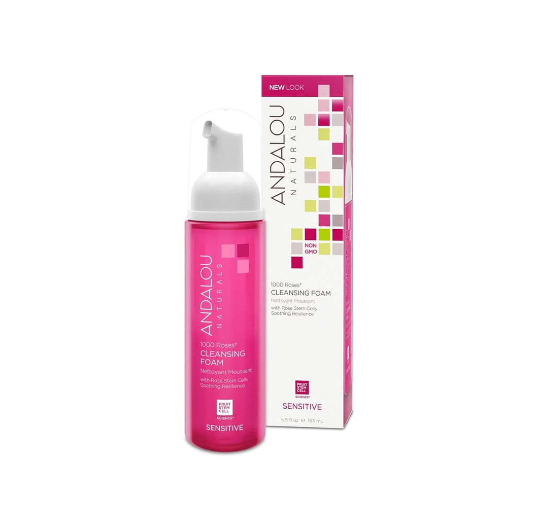 Cleansing Foam 1000 Roses Andalou Naturals