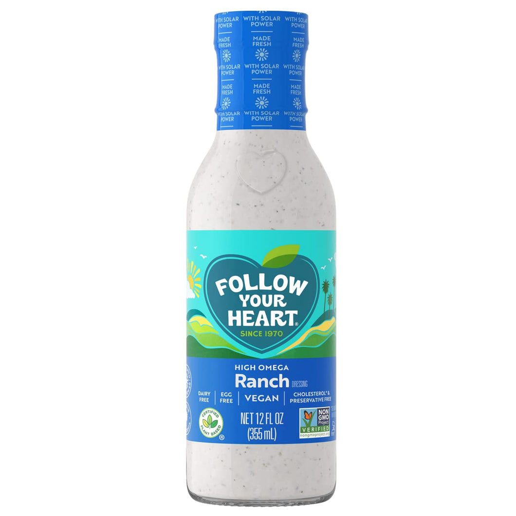 Follow Your Heart High Omega Rnch Drssng 12oz