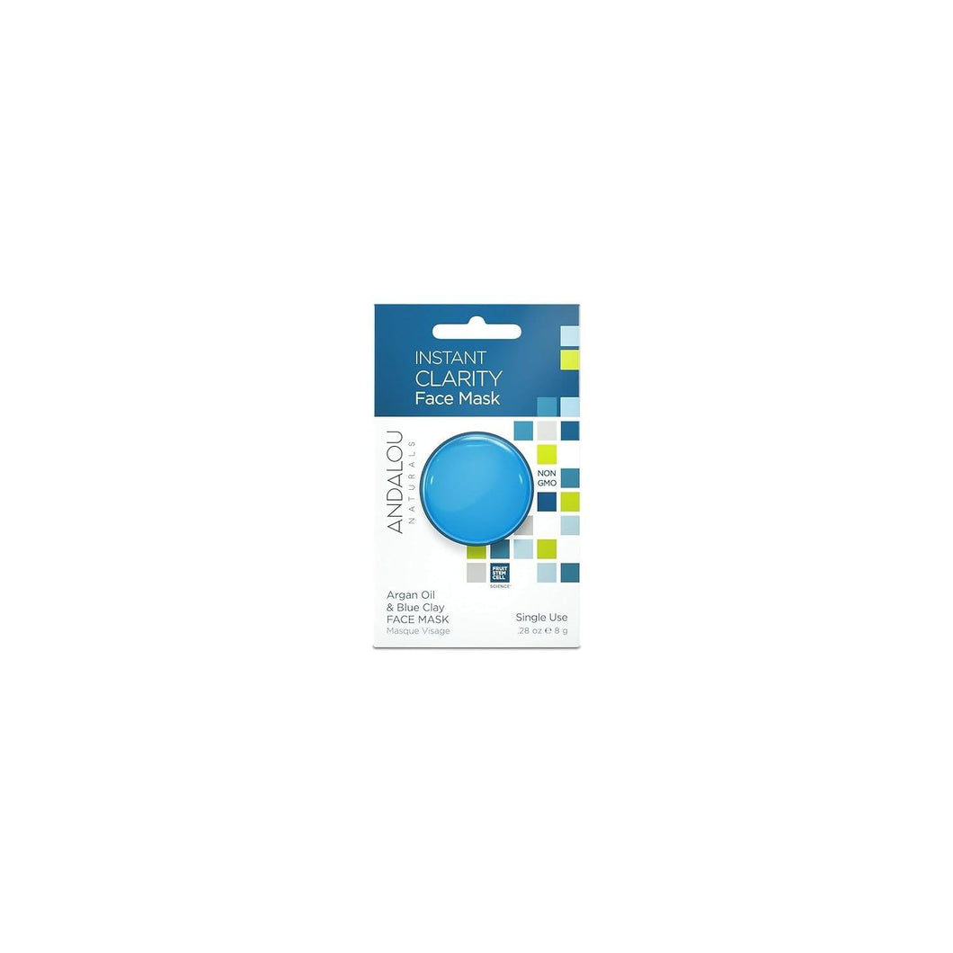 Instant Clarity Face Mask Argan Oil & Blue Clay Face Mask