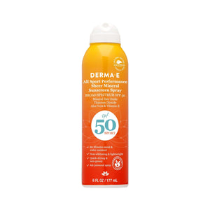 Derma E Sport Sunscreen Spray 6oz