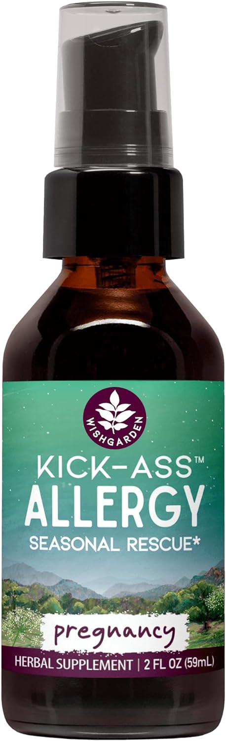 Wishgarden Kick-Ass Allergy for Pregnancy 2 oz