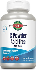 KAL Vitamin C Powder Acid Free 4200mg  8oz