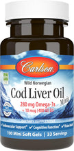 Load image into Gallery viewer, Carlson Cod Liver Oil Minis 100 Sg
