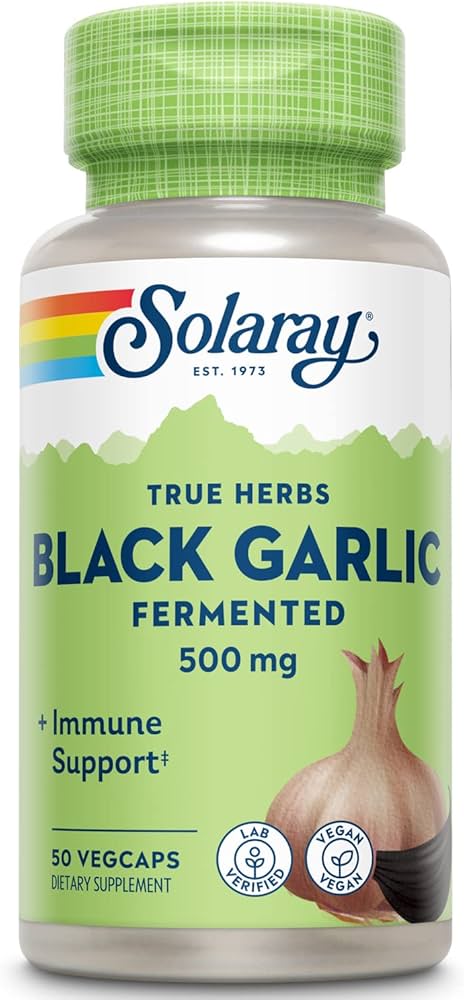Solaray Black Garlic 500mg 50vc