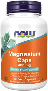 NOW Magnesium Caps 400 mg 180 C
