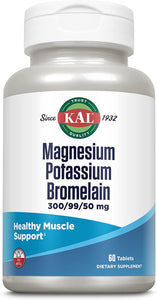 KAL Magnesium Potassium Bromelain 60 T