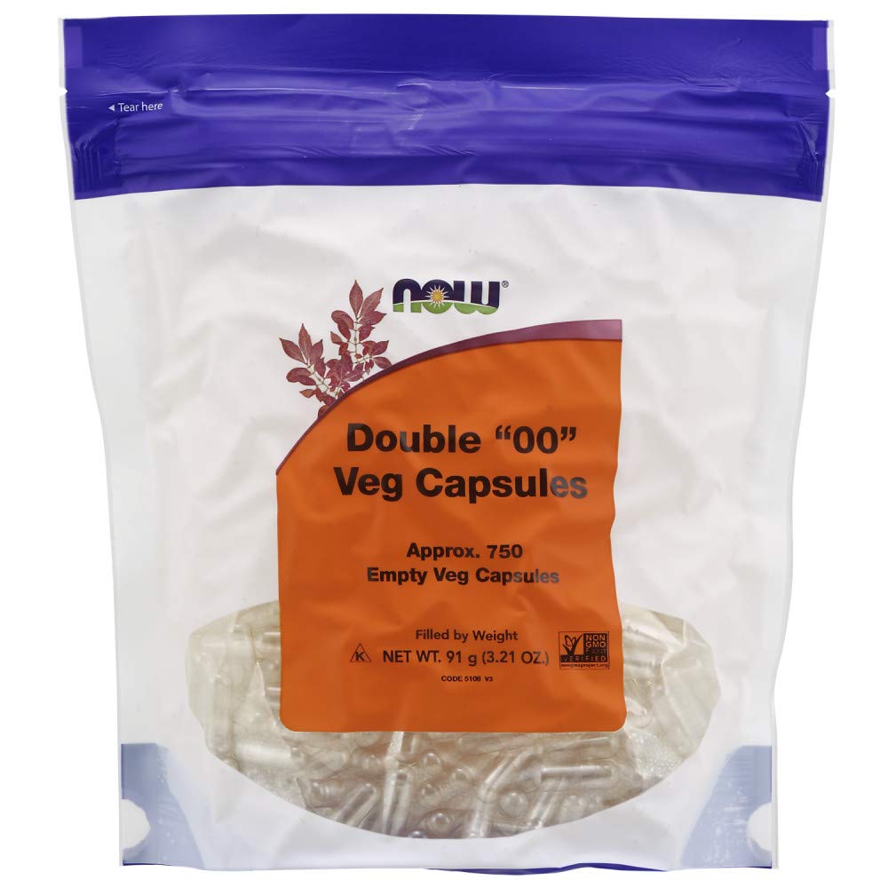 Now Double 00 Veg Capsules approx 750
