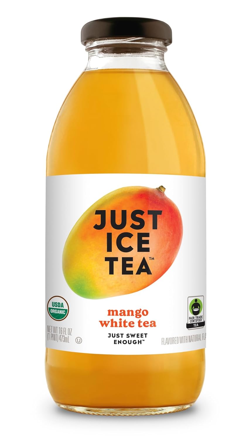 Just Ice Tea Organic Mango White Tea