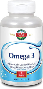 KAL Omega-3 Fish Oil 120 SG