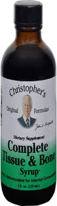 Christophers Complete Tissue Bone Syrup 4 Oz
