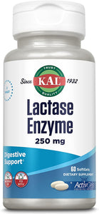 KAL Lactase Enzyme 250 mg 60 SG