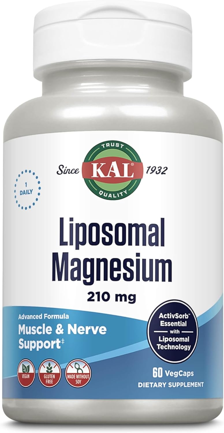 KAL Liposomal Magnesium Oxide 210 mg 60 C