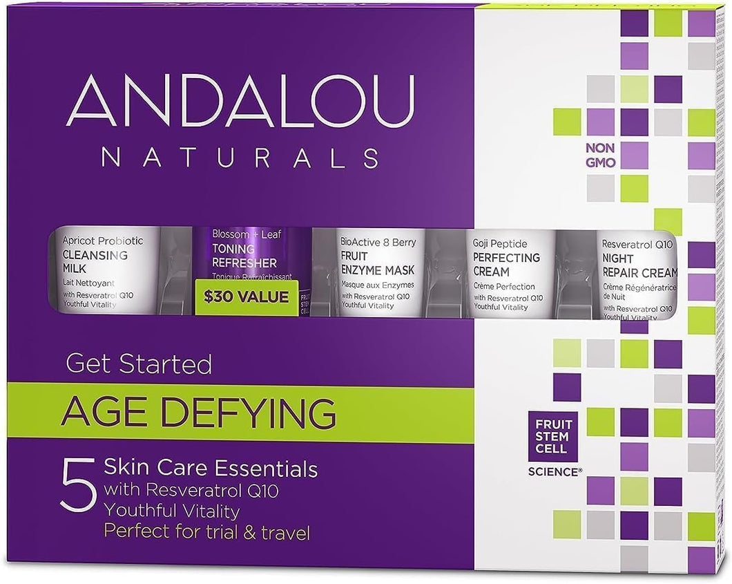 Andalou Naturals Age Defying 5 Skin Care Essentials