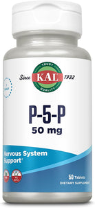 KAL P-5-P Vitamin B6 50 mg 50 C